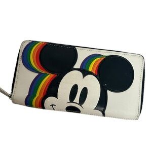 Loungefly Mickey Mouse Rainbow Wallet